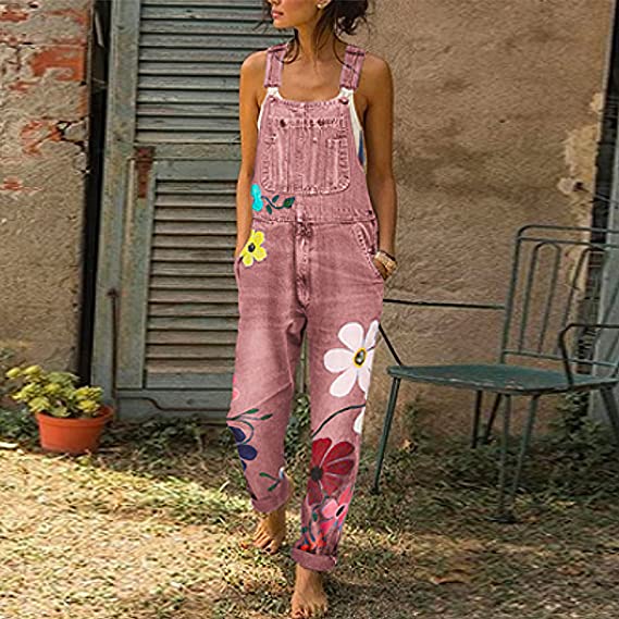 Anna | Eleganter Jumpsuit mit Blumenmuster
