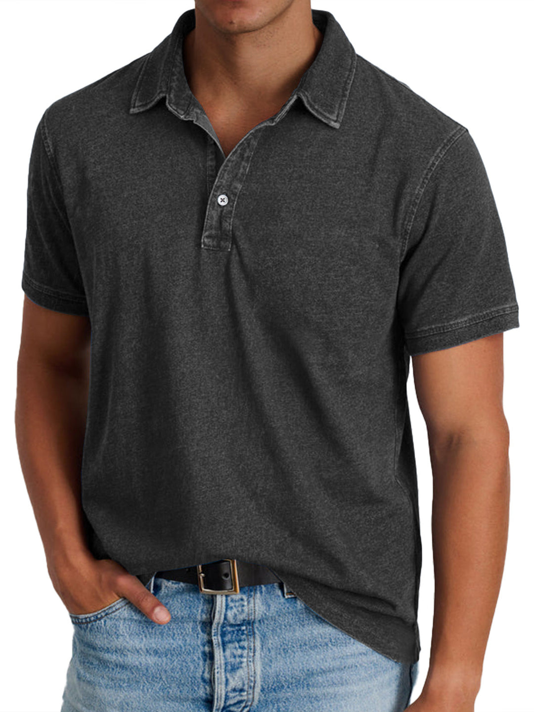 Brelon | Raffiniertes Poloshirt Herren Slim Fit 4