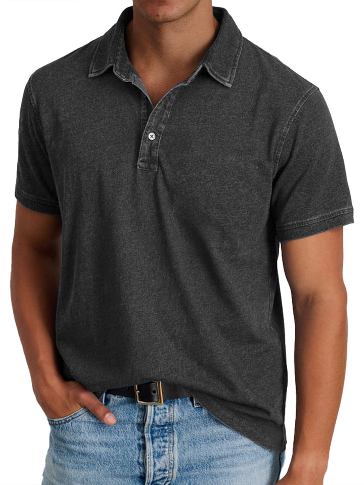Brelon | Raffiniertes Poloshirt Herren Slim Fit 4