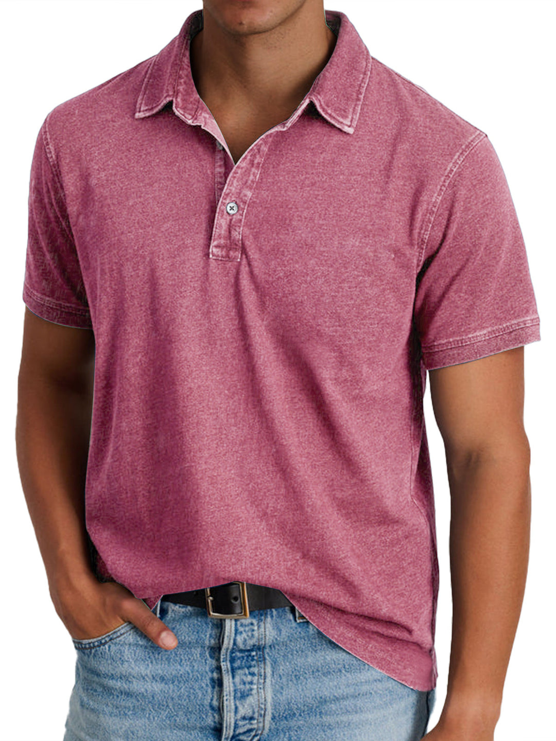 Brelon | Raffiniertes Poloshirt Herren Slim Fit 9