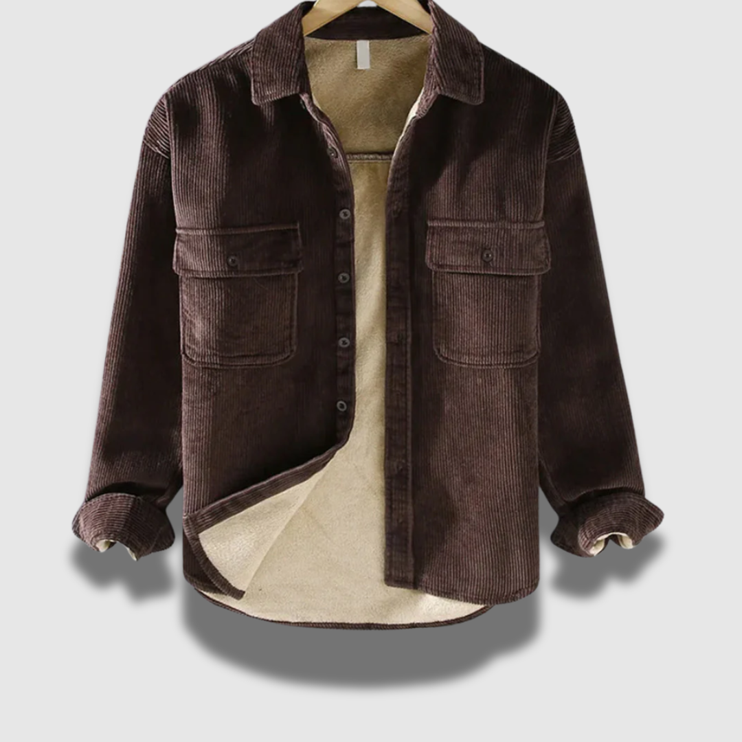 Giacca Uomo in Velluto a Coste Classica Regular Fit