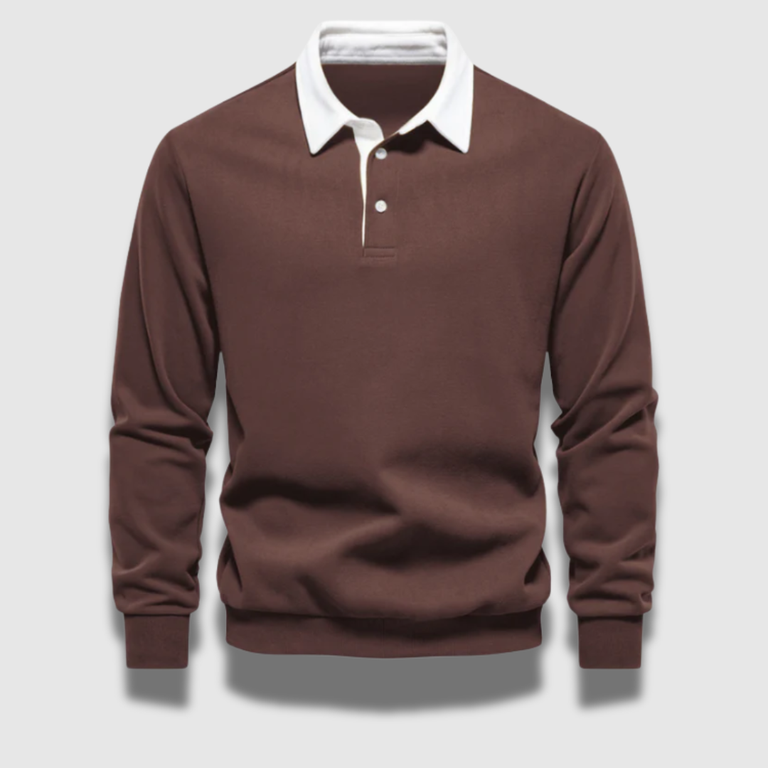 Maglione Uomo in Maglia Traspirante Stile Casual
