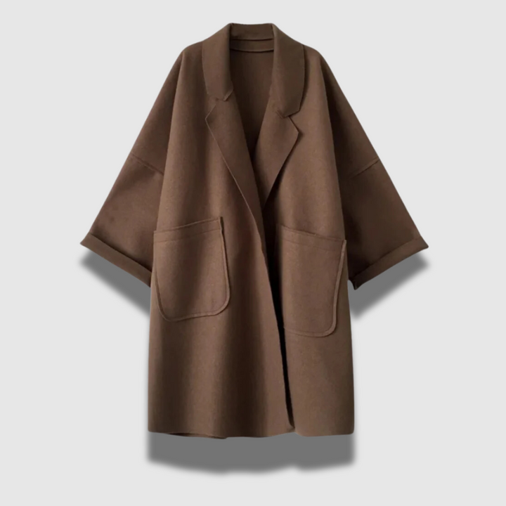 Trench Lungo Donna Tessuto Tecnico Vestibilità Classica