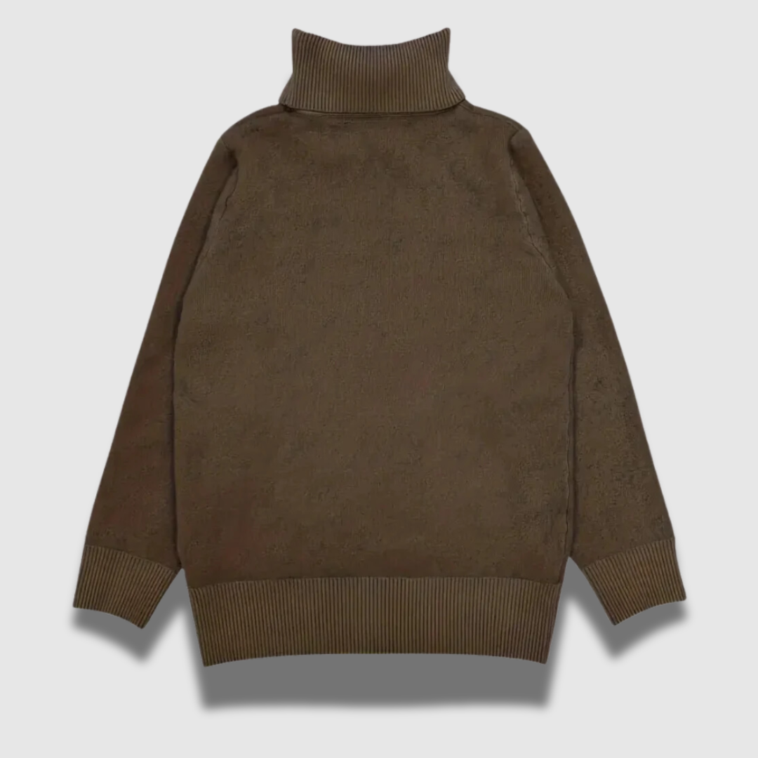 Maglione Donna Dolcevita Morbido Caldo