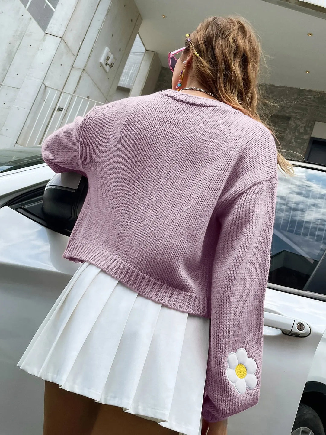 Bryn - Lebhafte Strickjacke