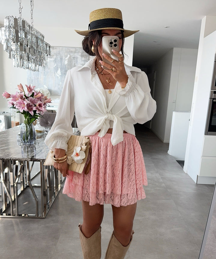 Hosenrock mit Spitze Liwa Rosa Ladypolitan ♡