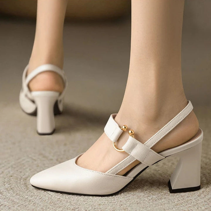 Kirsten – Women Elegant Slingback Heels - Image 2