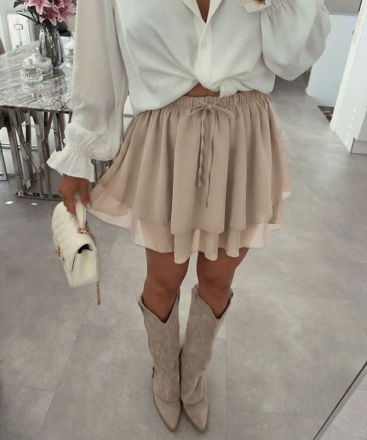 Hosenrock Parisa Uni Beige