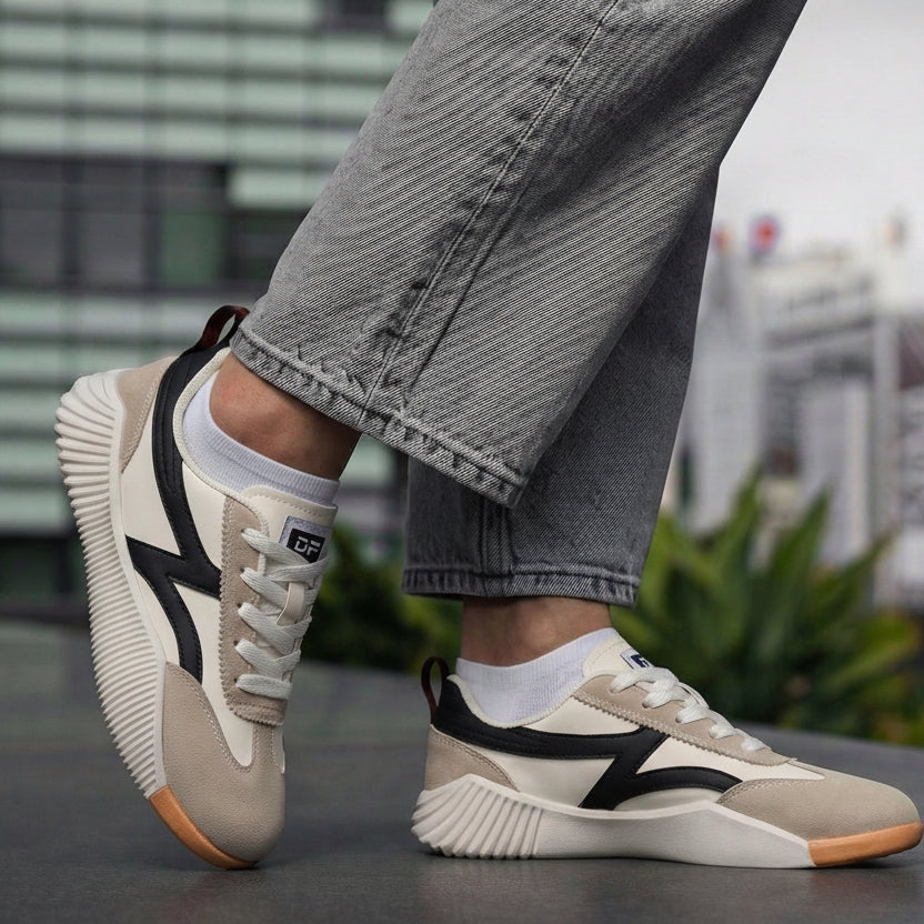 Orthopädische Schnür-Sneaker für Damen | Fußgewölbestütze