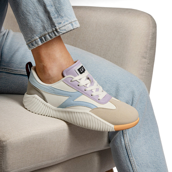 Orthopädische Schnür-Sneaker für Damen | Fußgewölbestütze