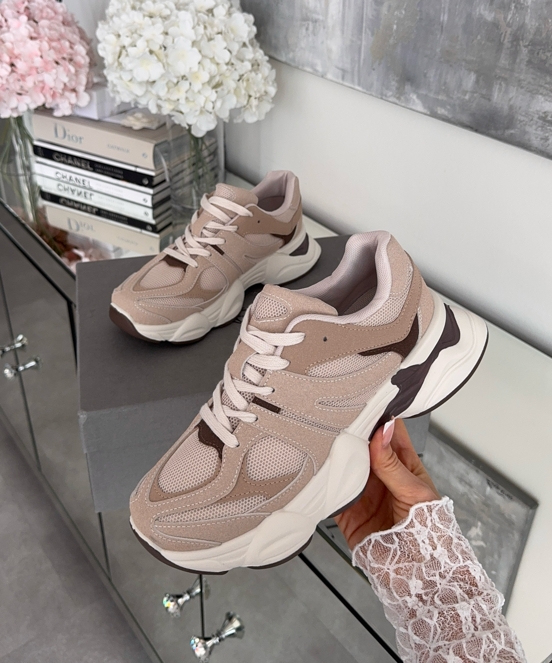 Sneaker Lula Beige Ladypolitan ♡