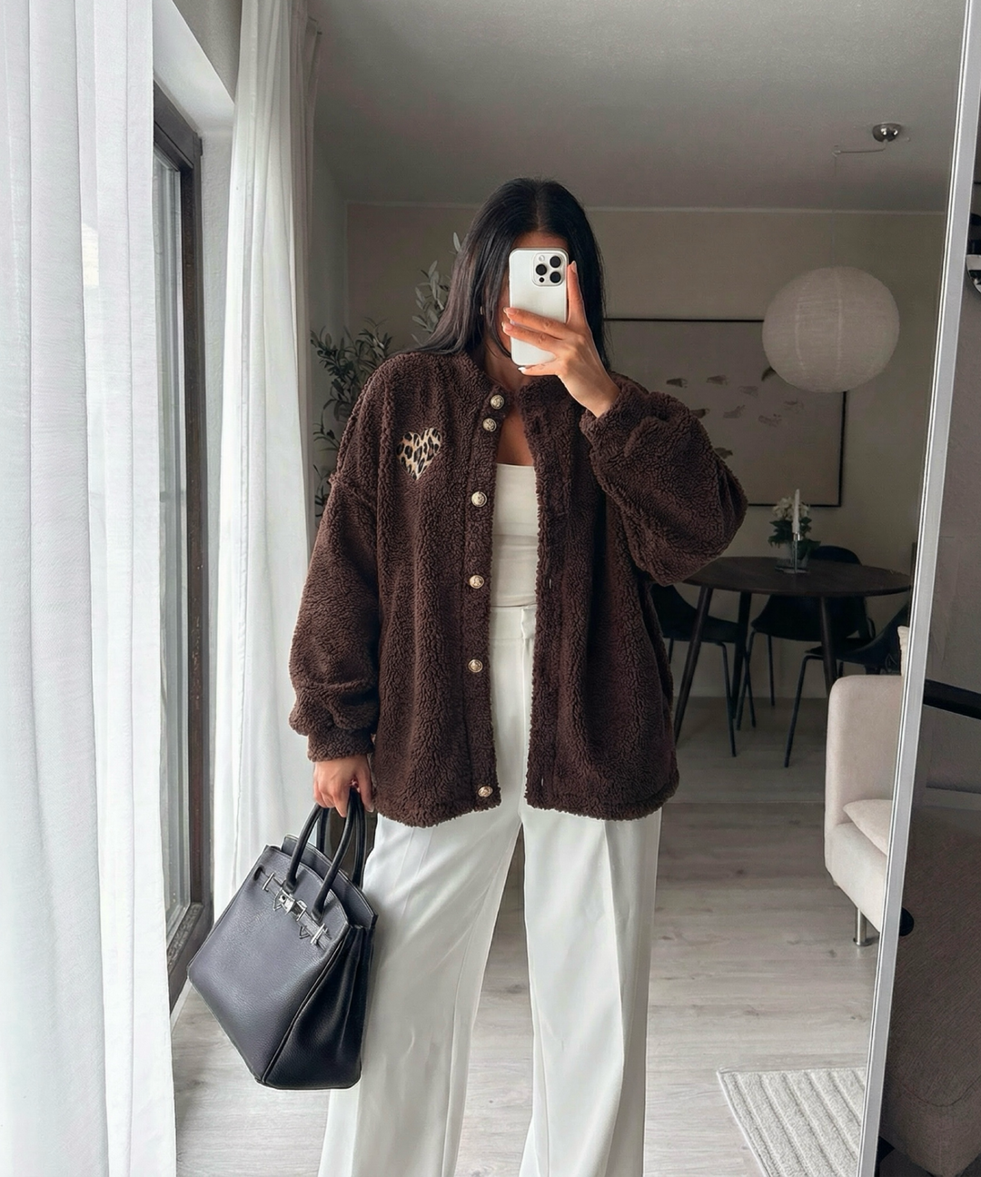 Teddyjacke Traiana Braun Ladypolitan ♡