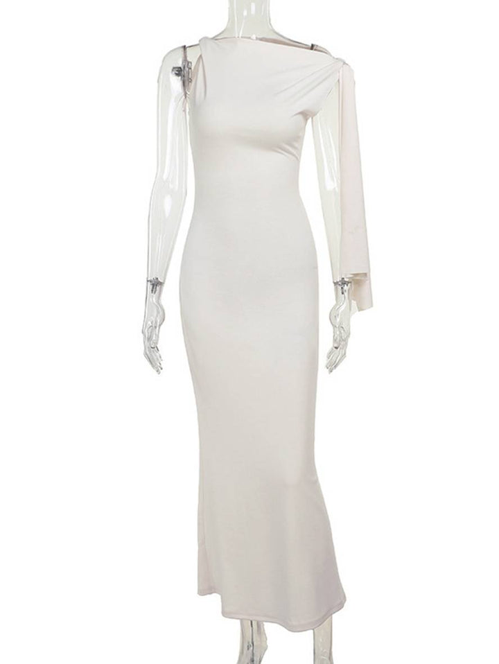 Damen Maxikleid One-Shoulder | Bodycon
