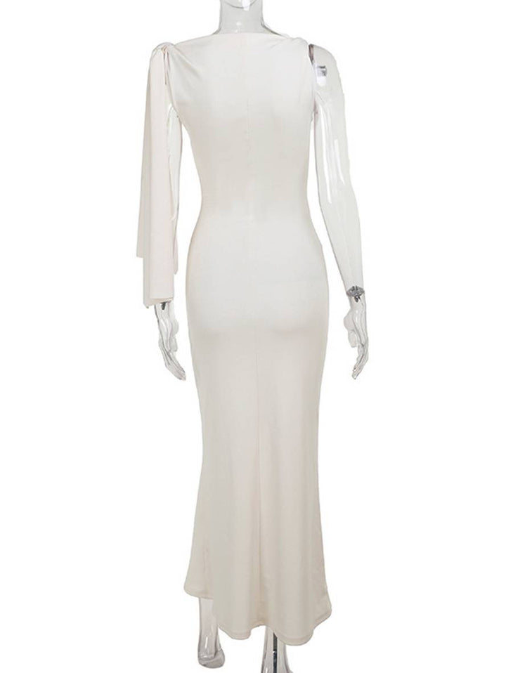 Damen Maxikleid One-Shoulder | Bodycon