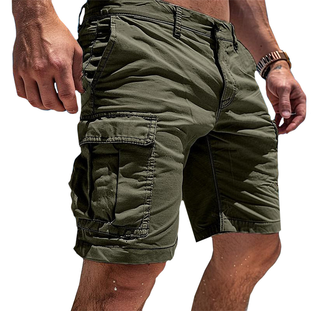 Caden | Strukturierte, Bequeme & Funktionale Cargo Shorts Herren 2