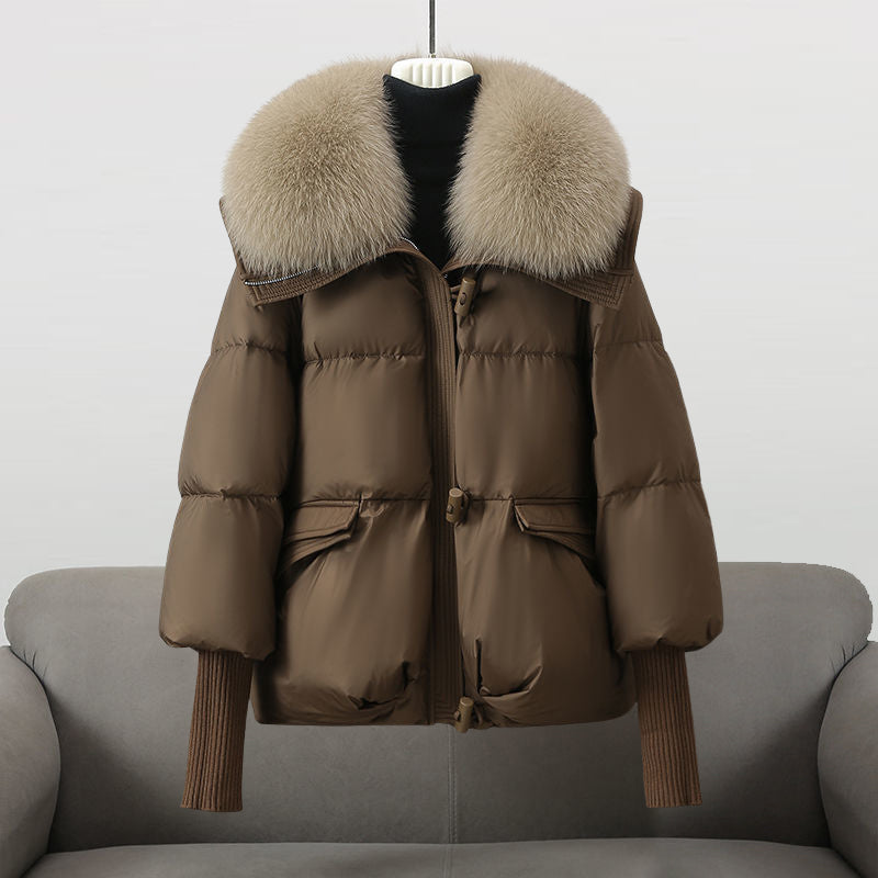 Camilla - Glamouröse Daunenjacke