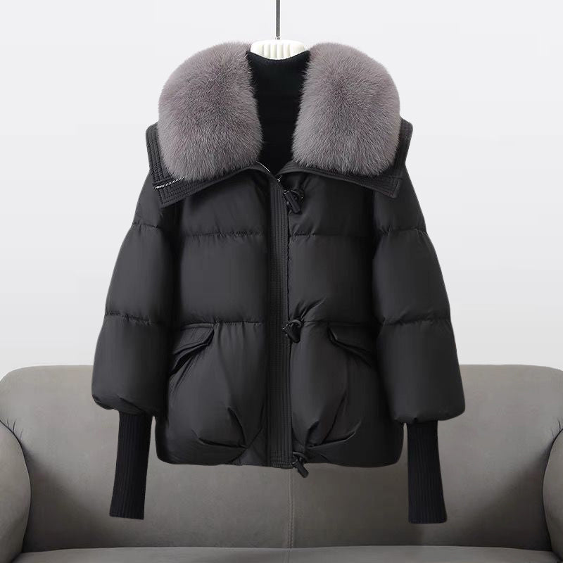 Camilla - Glamouröse Daunenjacke