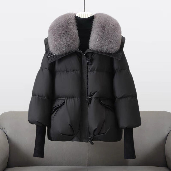 Camilla - Glamouröse Daunenjacke