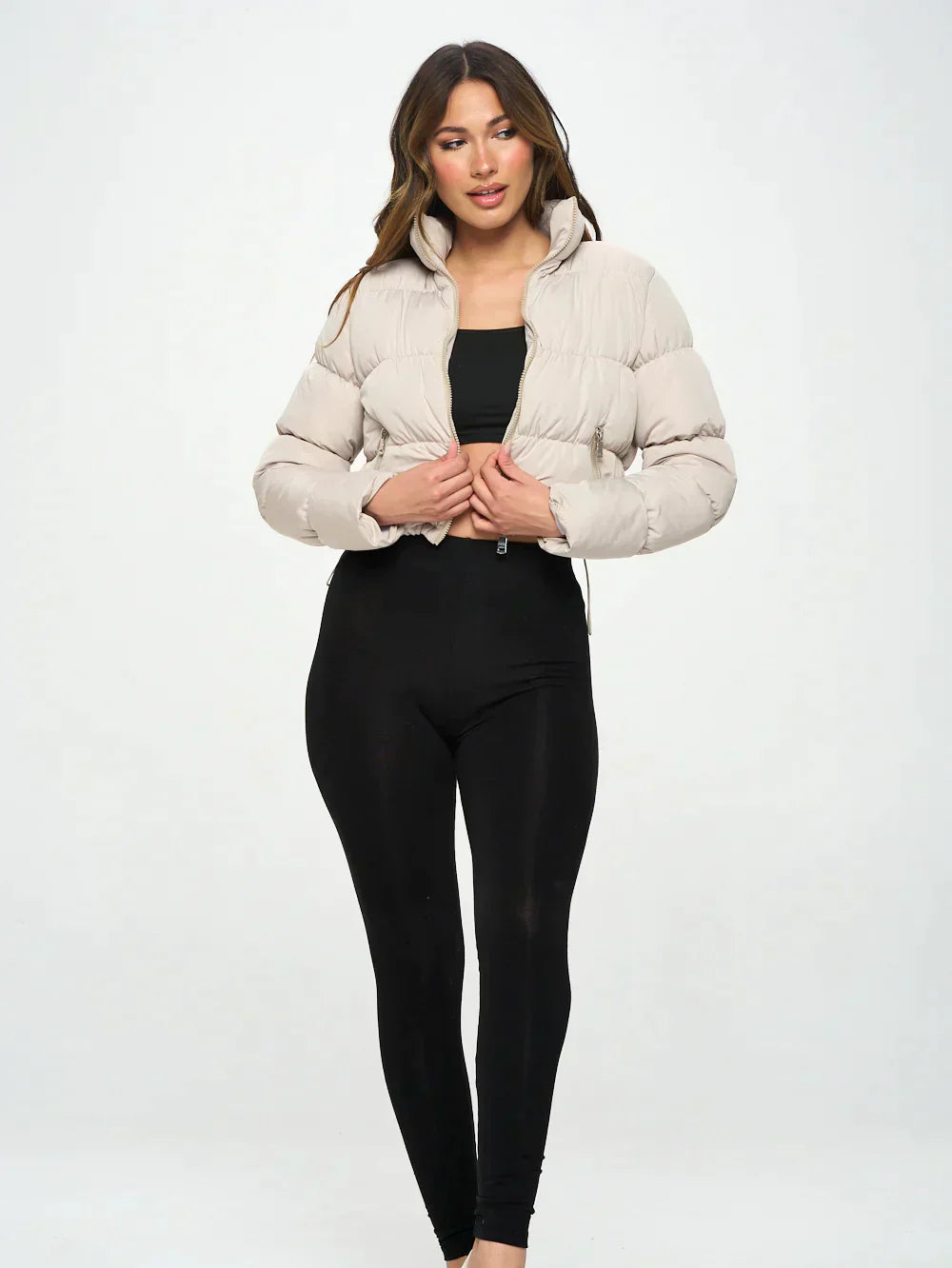 Camille - Gekürzte Pufferjacke für Frauen