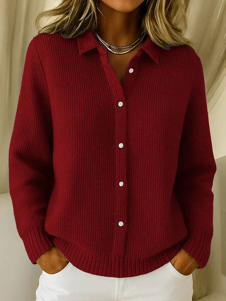 Cardigan Damen | Knopfleiste & eleganter Komfort