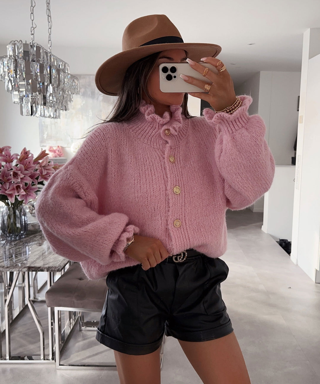 Cardigan Milena Rosa