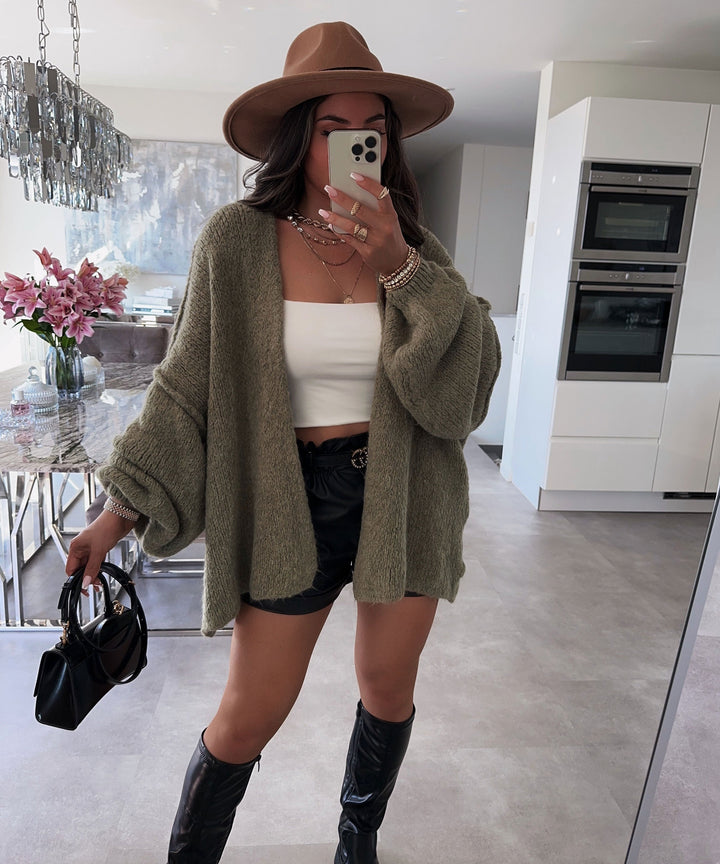 Cardigan Ray Khaki  Ladypolitan ♡   