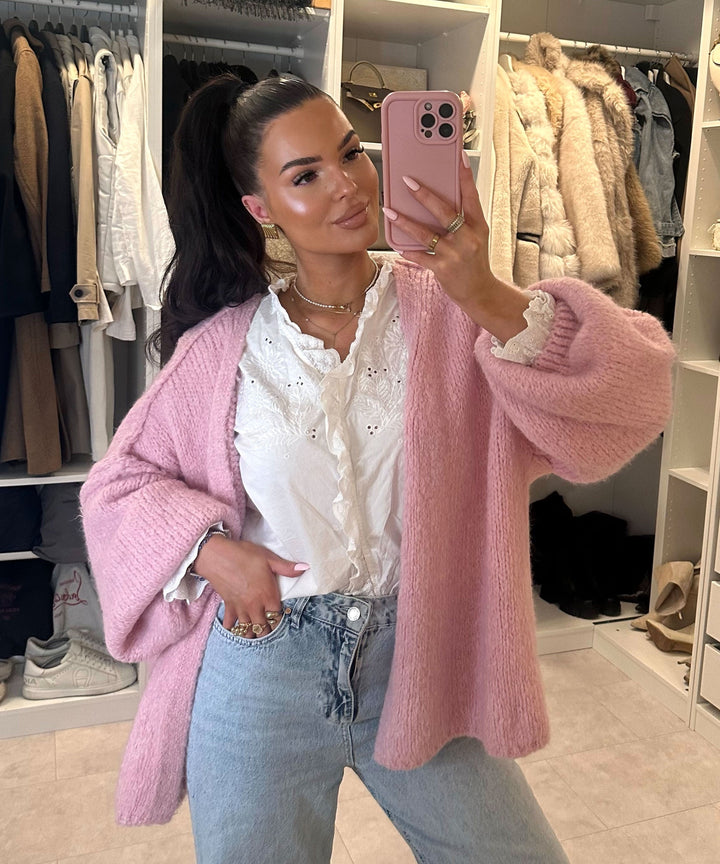 Cardigan Ray Rosa