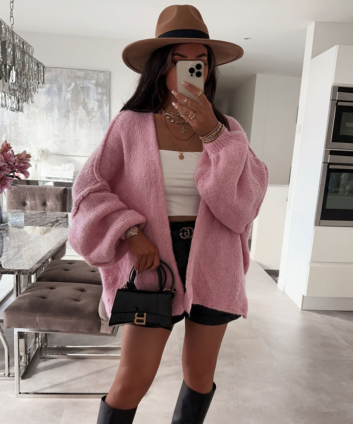 Cardigan Ray Rosa