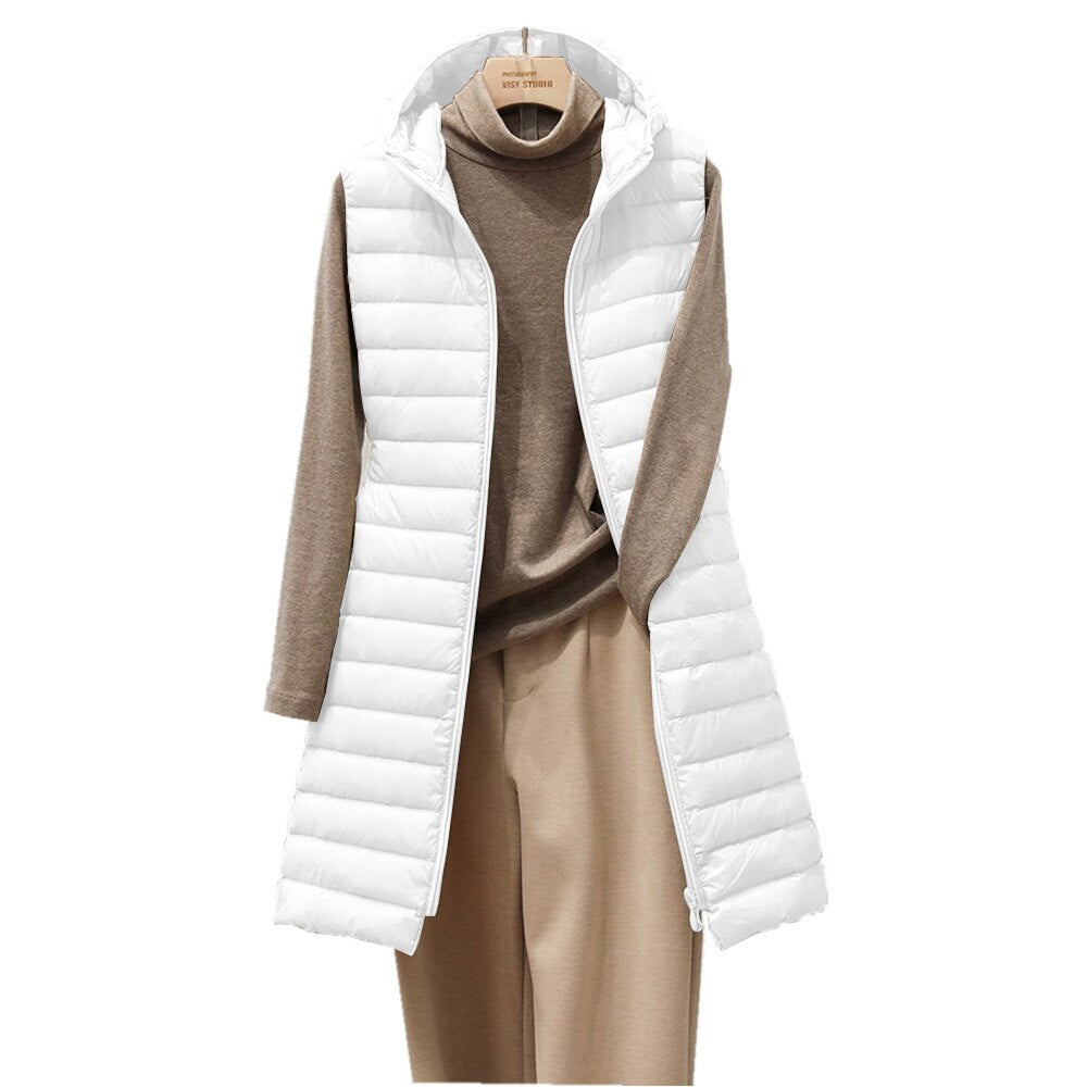Carrie - Modische gesteppte Jacke mit Kapuze