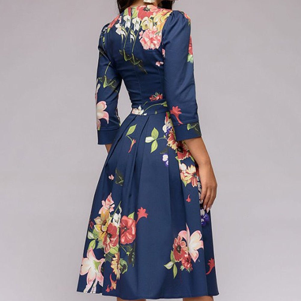Cassie - Zeitlos Elegantes Damenkleid für Stilvolle Events