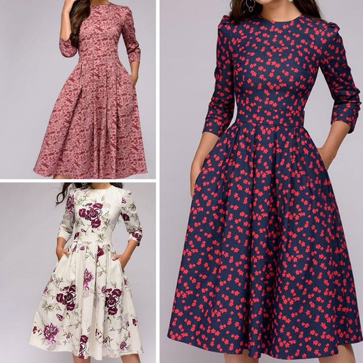 Cassie - Zeitlos Elegantes Damenkleid für Stilvolle Events
