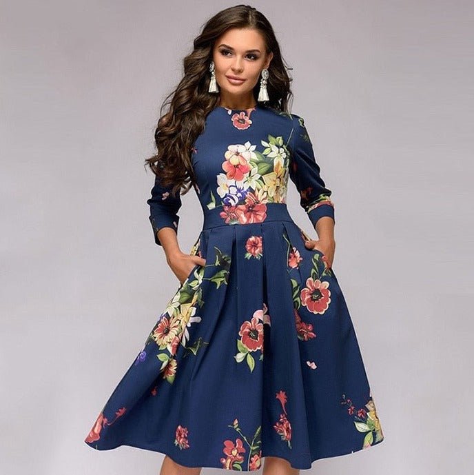 Cassie - Zeitlos Elegantes Damenkleid für Stilvolle Events