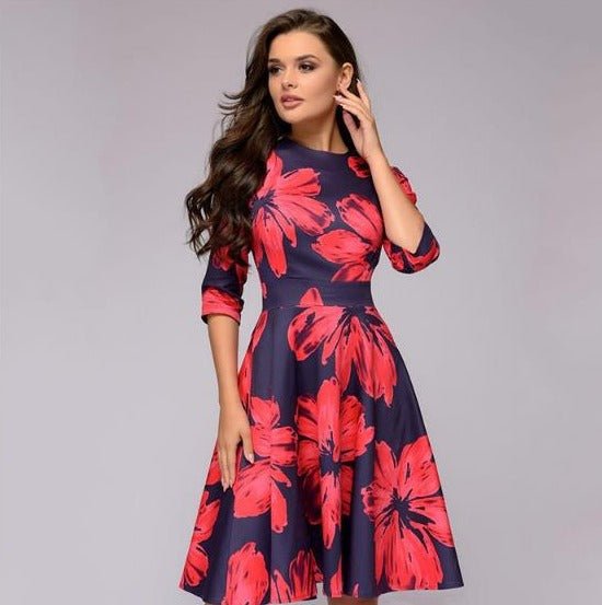 Cassie - Zeitlos Elegantes Damenkleid für Stilvolle Events