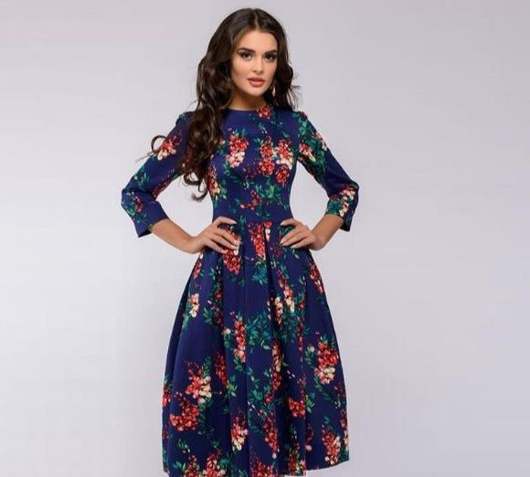 Cassie - Zeitlos Elegantes Damenkleid für Stilvolle Events