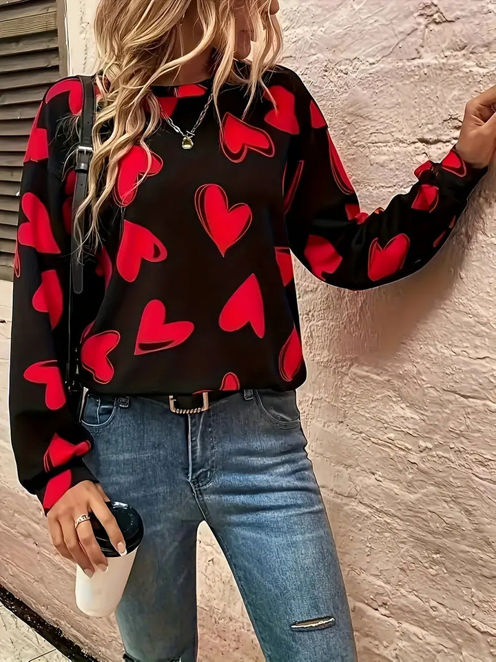 Charlize - Schicker Pullover mit Rundhalsausschnitt von Chic Heartbeat
