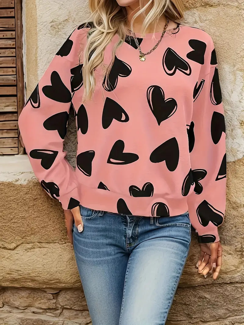 Charlize - Schicker Pullover mit Rundhalsausschnitt von Chic Heartbeat