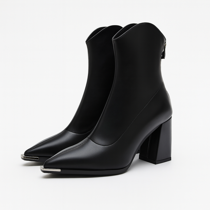 Merle – Chrome Tip Chelsea Leather Boot - Image 1