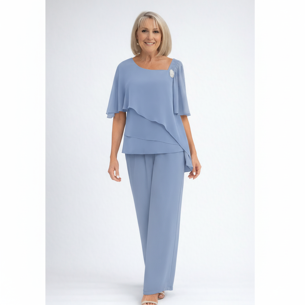 Beatrice Elegantes 2-teiliges Damen Kleid-Set | Formal