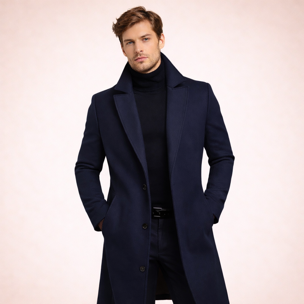 Felix | Klassischer Herrenmantel für zeitlose Eleganz