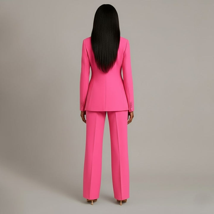 Formeller Blazer-Hosenanzug für Damen