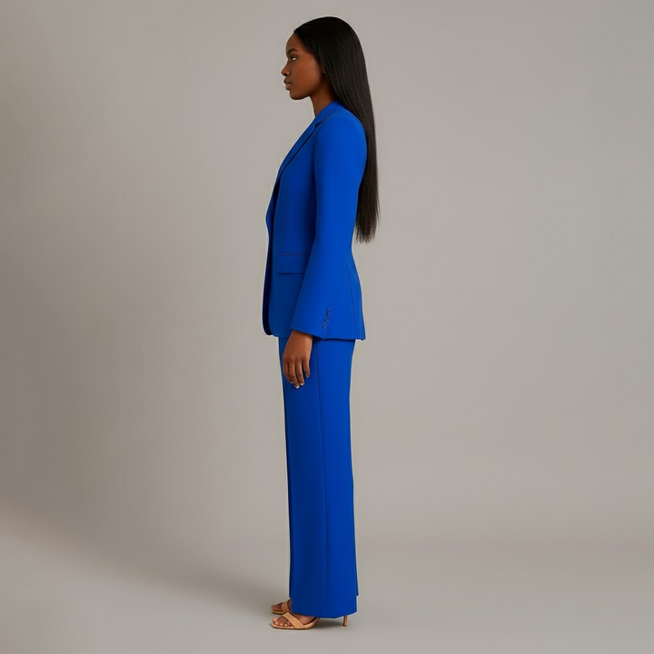 Formeller Blazer-Hosenanzug für Damen