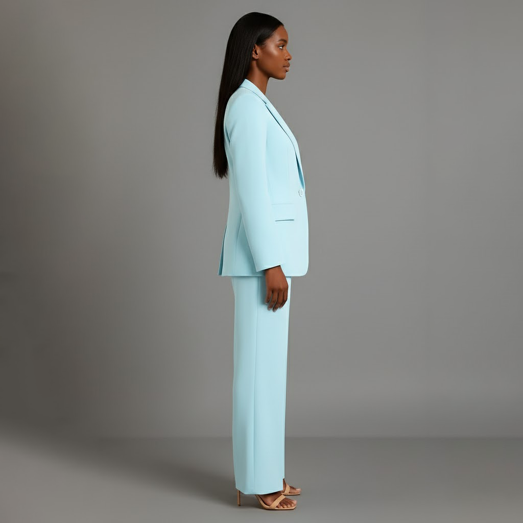 Formeller Blazer-Hosenanzug für Damen