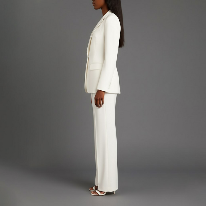 Formeller Blazer-Hosenanzug für Damen