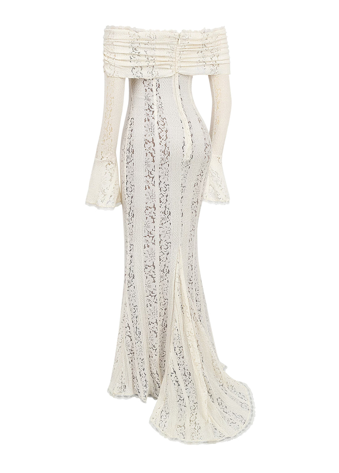Clarisse | Elegantes Weißes Maxikleid für Festliche Anlässe 8