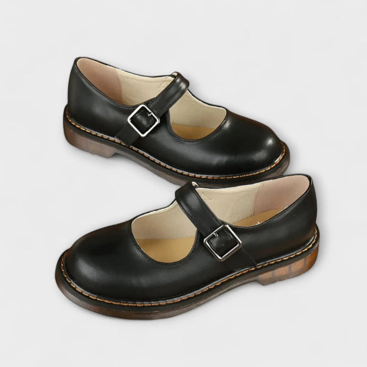 Damen Mary Jane Slipper | Schnallenverschluss