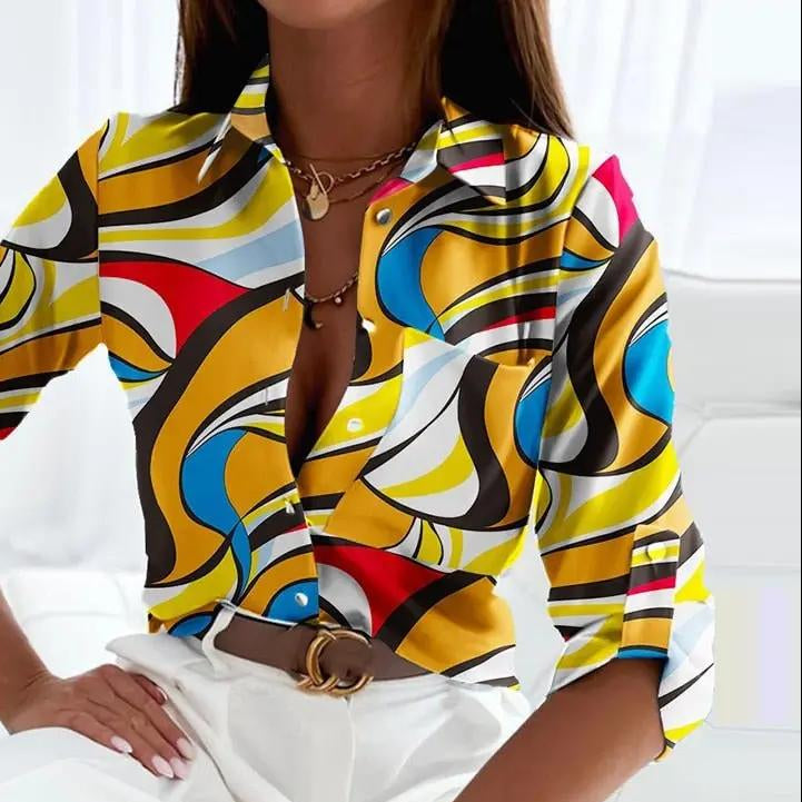 Damenhemdbluse Polyester | Kragen