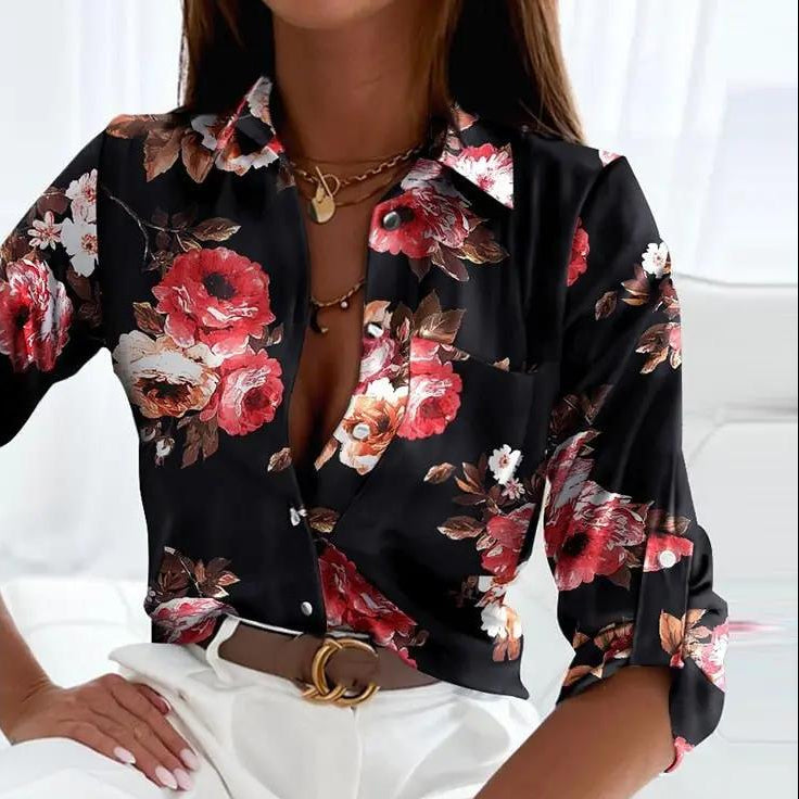 Damenhemdbluse Polyester | Kragen