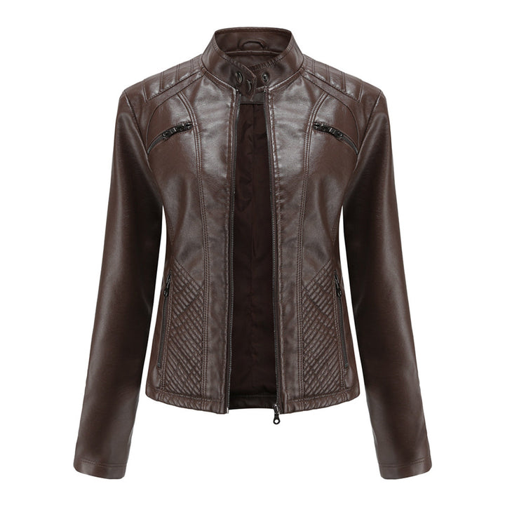 Sabine | Damen Modische Jacke mit Gesteppter Schulterpartie
