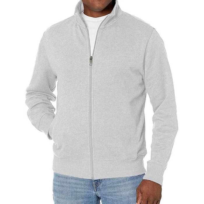 Trackjacke mit Reißverschluss | Schmaler Schnitt und Stehkragen