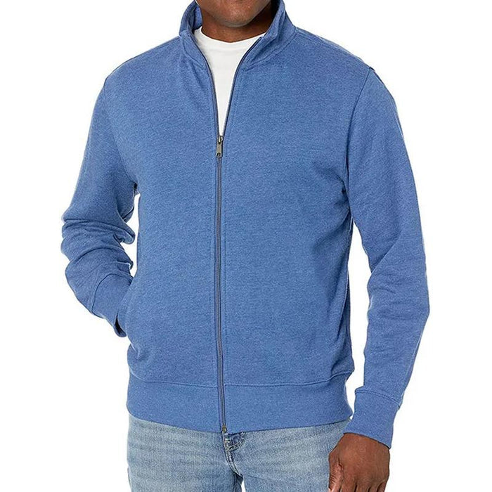 Trackjacke mit Reißverschluss | Schmaler Schnitt und Stehkragen